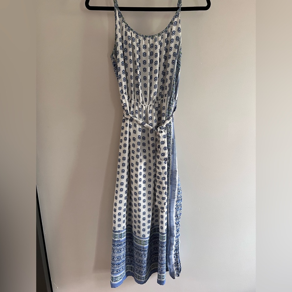 Gap Tank Top Long Floral Blue/Wht
Print Dress